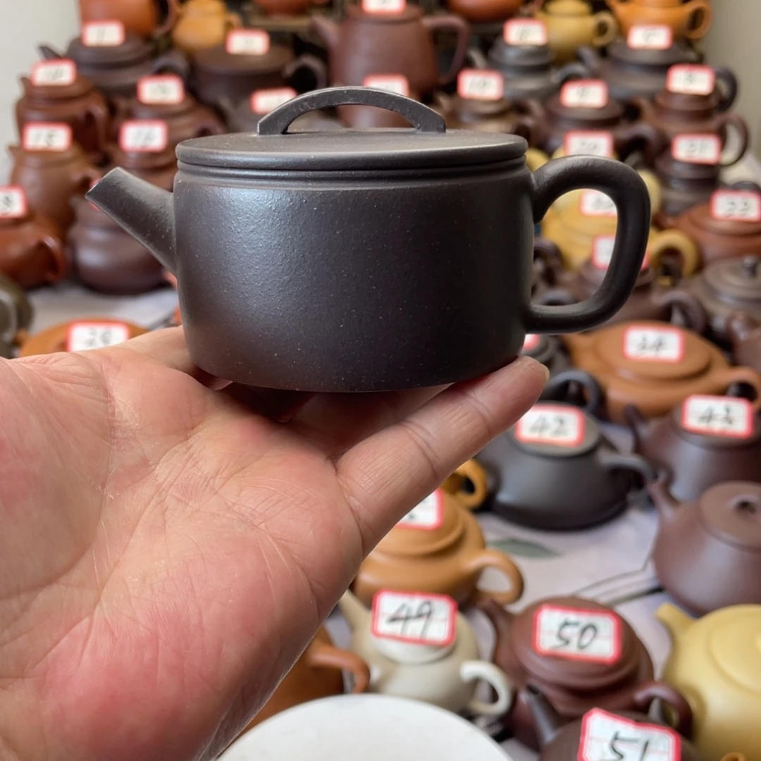 茶壶紫砂宜兴紫砂半手工