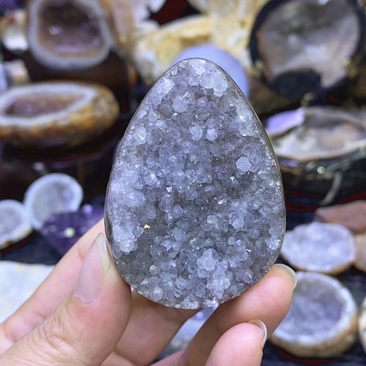 未镶嵌珠宝半成品紫晶