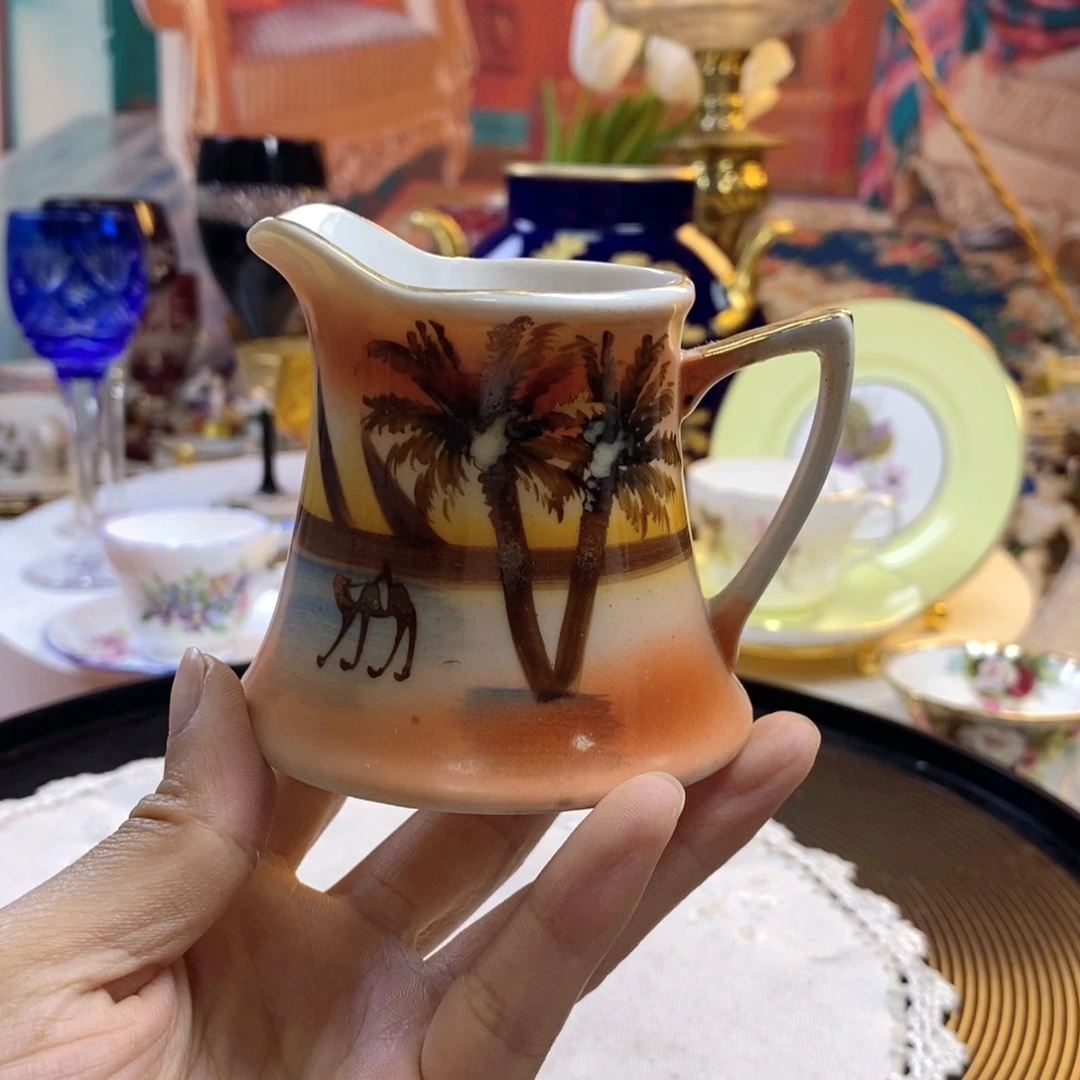 瓷片瓷器欧瓷咖啡杯水晶杯