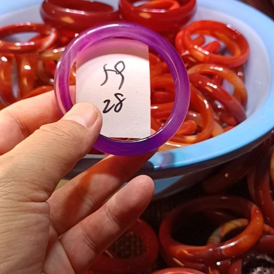 玛瑙/玉髓未镶嵌手镯