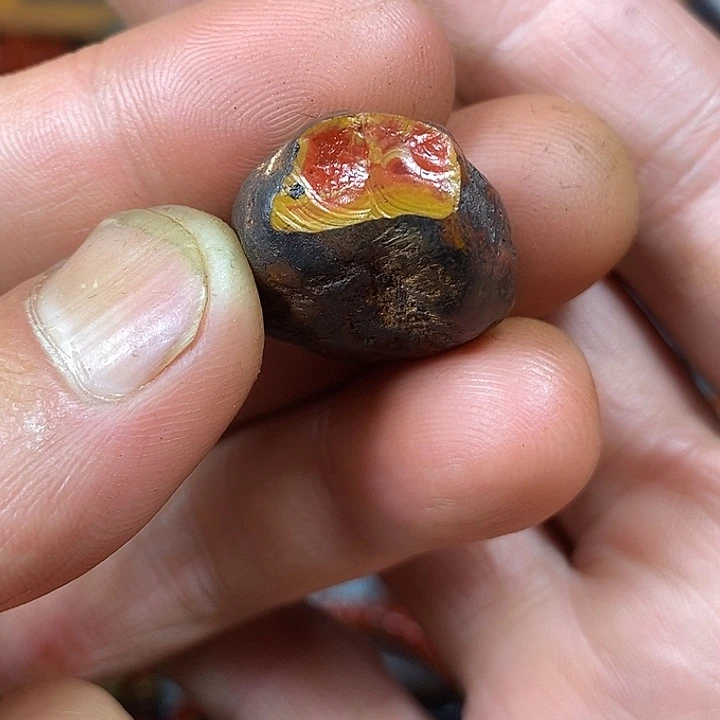 未镶嵌南红玛瑙挂件