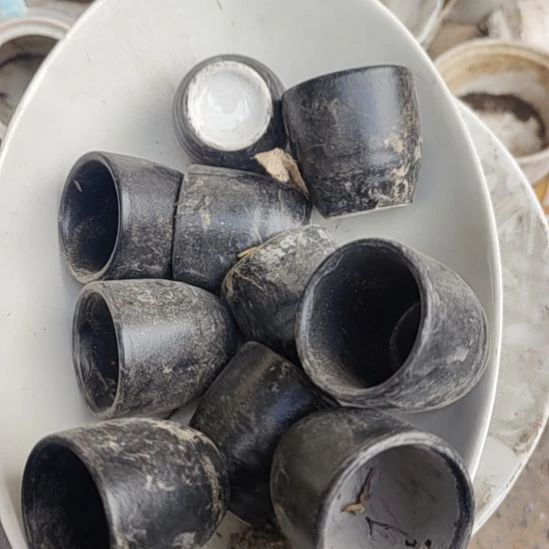 瓷发十个酒盅子……