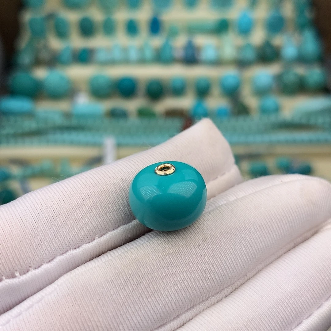 绿松石未镶嵌珠宝奇石13.5