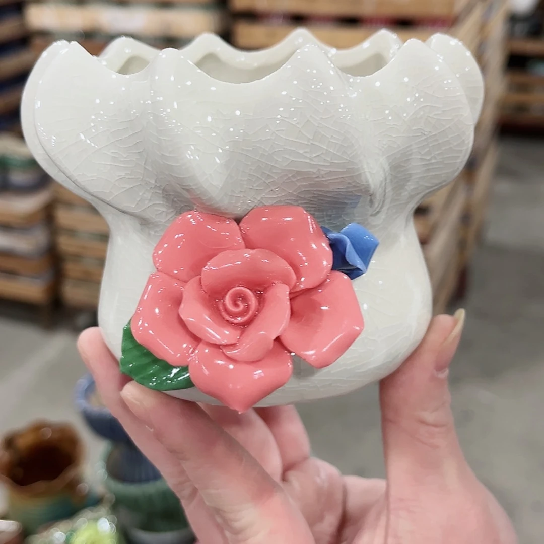 【闪购商品】陶瓷福利品凑满10元发货陶瓷花盆