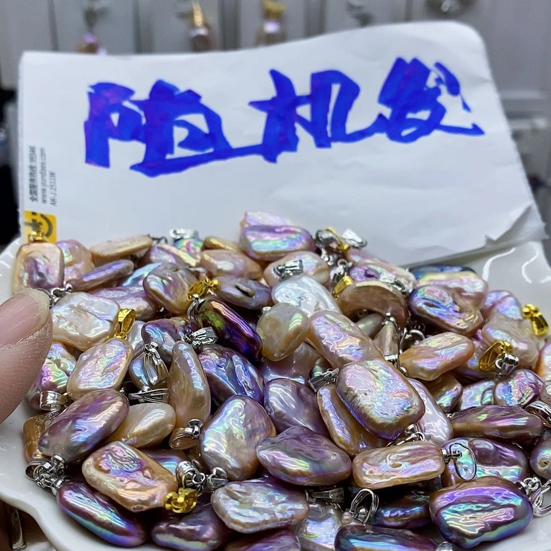 颈饰合金淡水珍珠