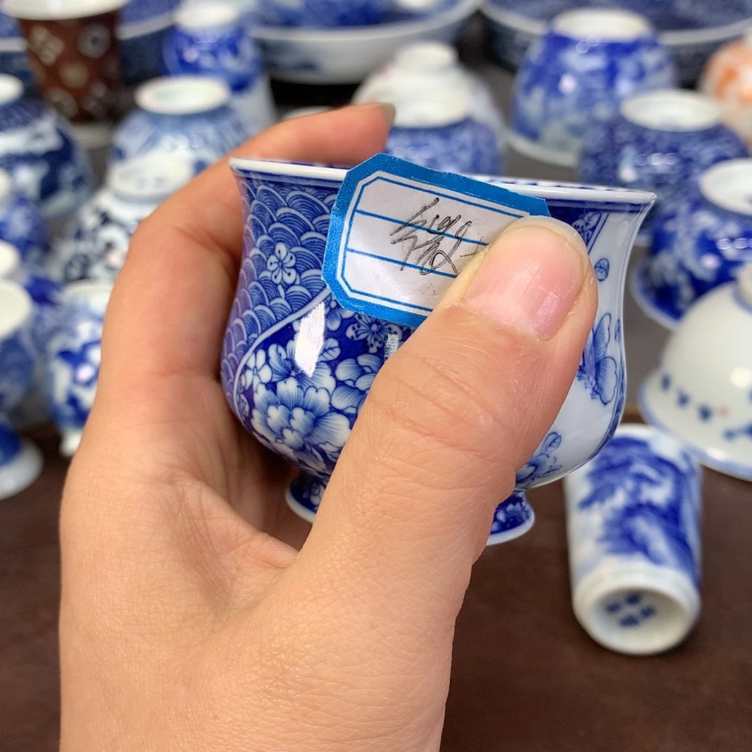 【闪购商品】瓷片S****Q景德镇陶瓷主人杯