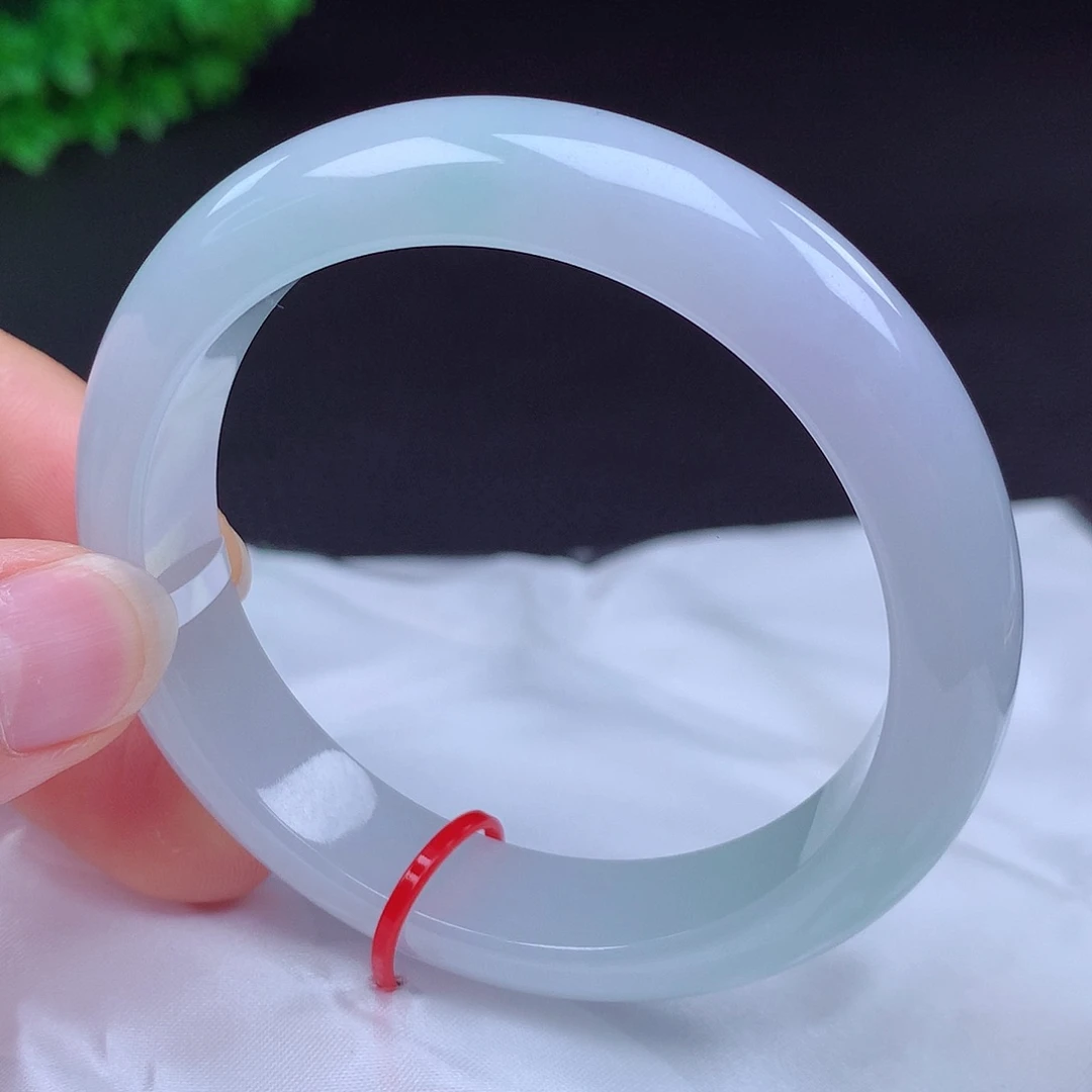 翡翠未镶嵌手镯55圈681805