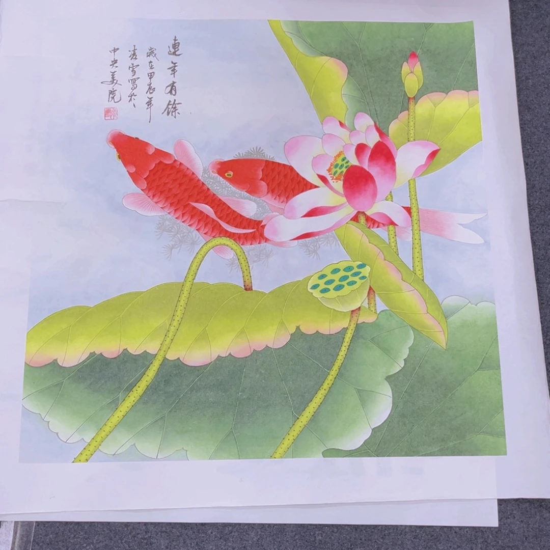 国画宣纸国画纯手绘作品