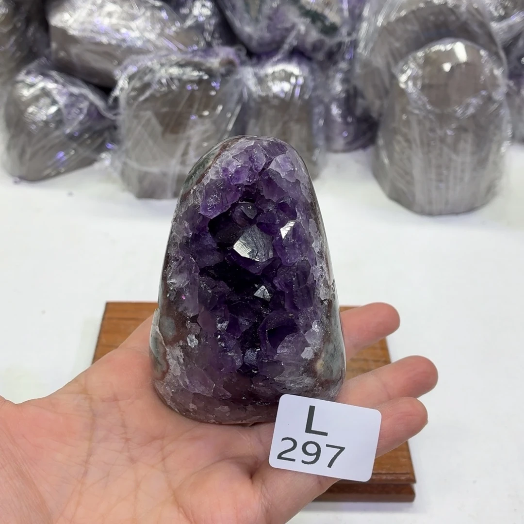 未镶嵌摆件水晶天然紫水晶