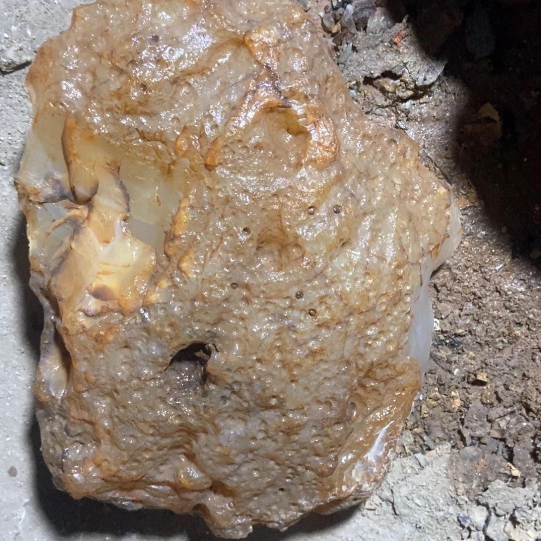 落***肩定制玛瑙原石切开不退