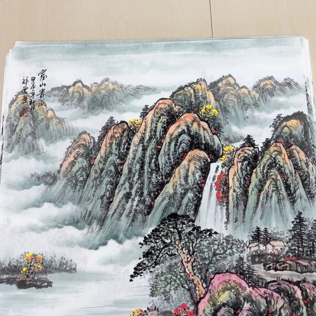 国画国画等作品多次参加全国