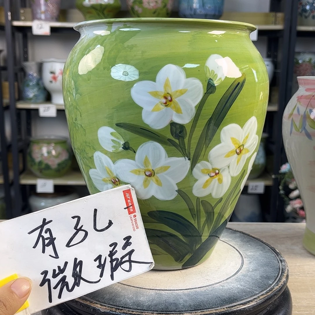 罐1xc景德镇陶瓷花盆