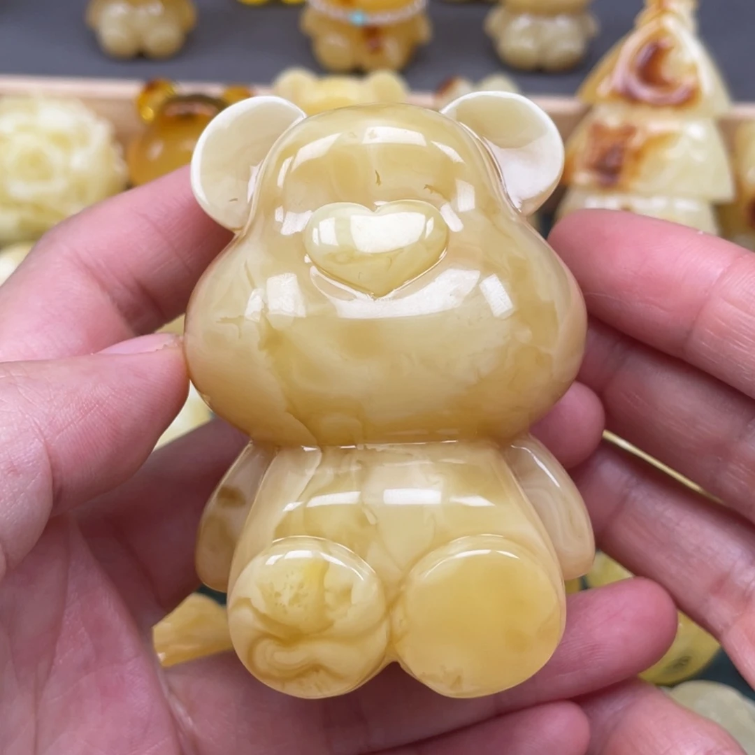 未镶嵌琥珀裸石蜜蜡