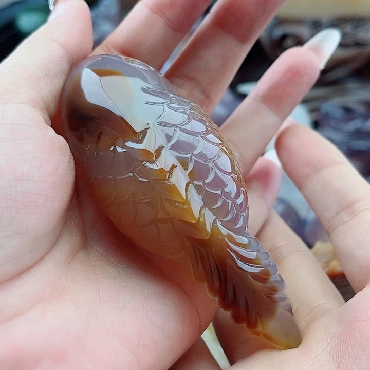 德***爵玛瑙未镶嵌手饰吊坠