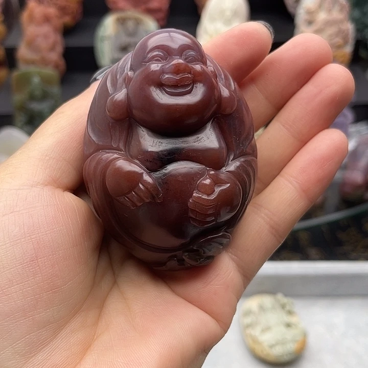 未镶嵌手把件石英质玉