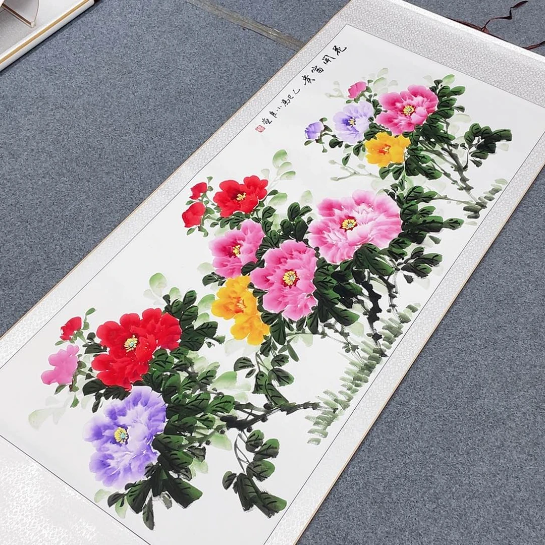 国画手绘画绘画作品