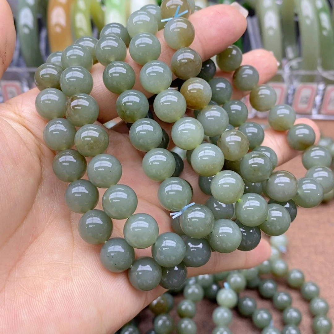 手串未镶嵌和田玉卡10