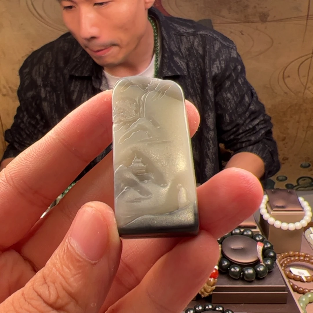 吊坠(不含链)未镶嵌和田玉
