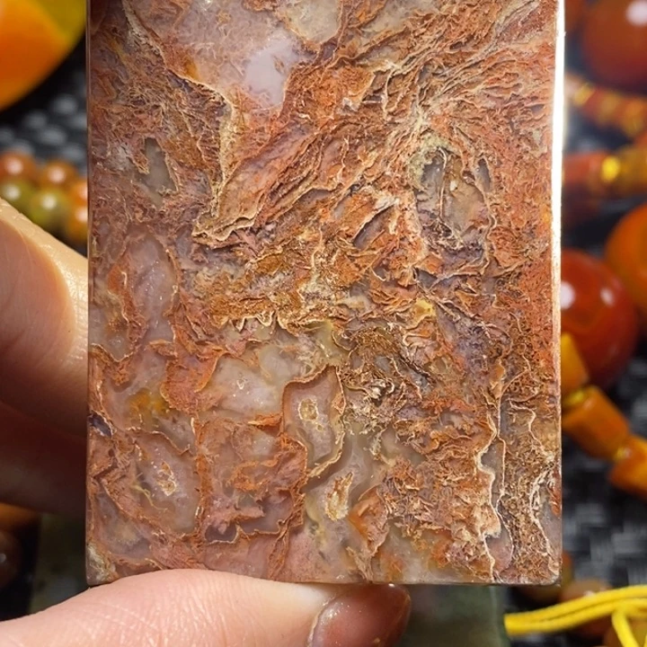 玛瑙/玉髓颈饰未镶嵌K**＂