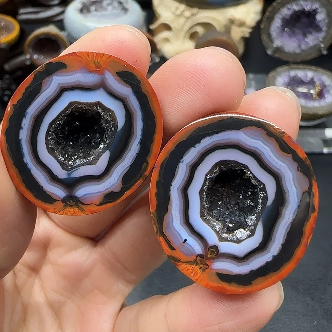 玛瑙/玉髓未镶嵌摆件