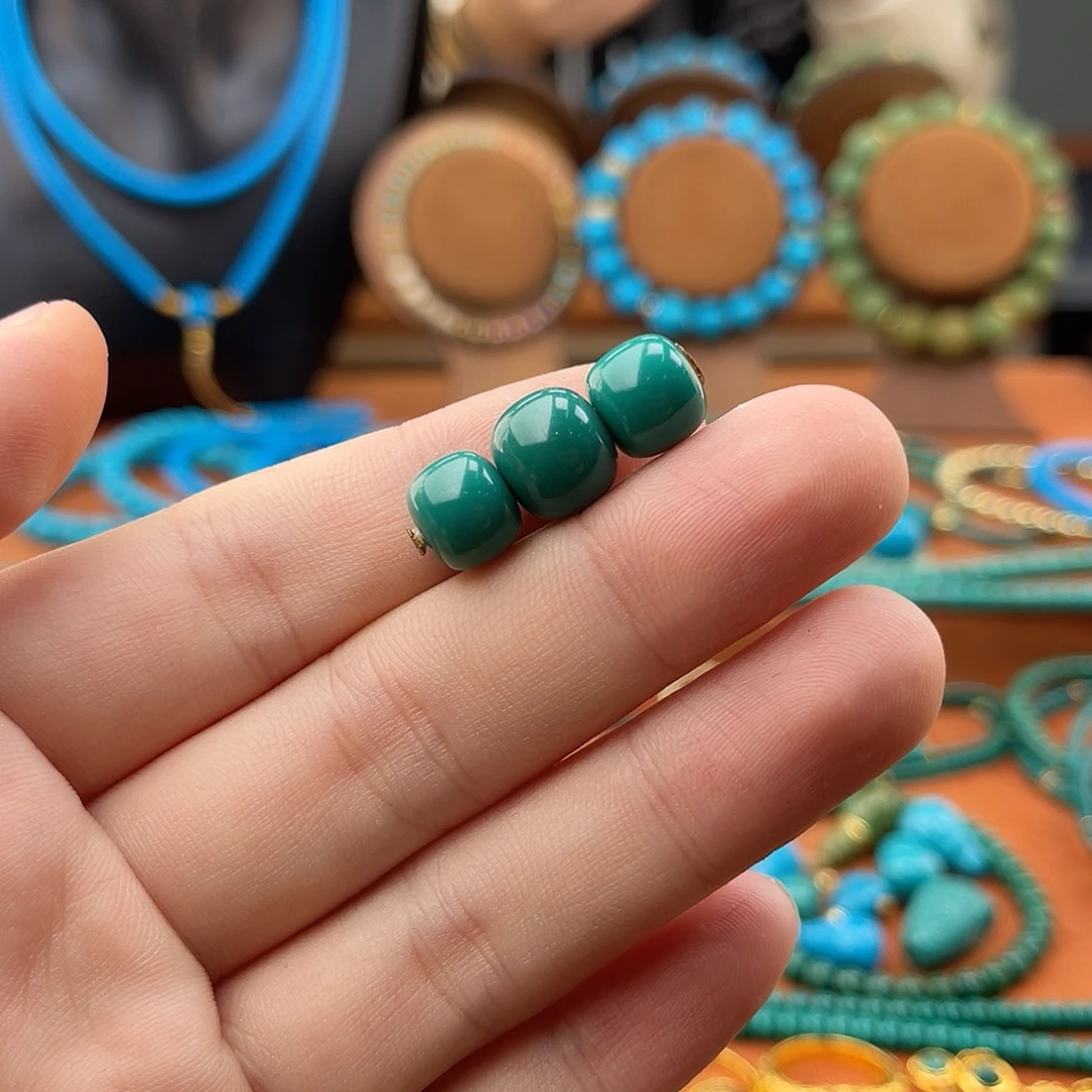 绿松石未镶嵌配饰