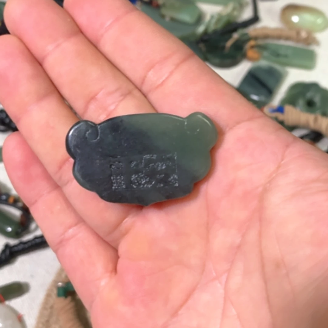 【闪购商品】岫岩老玉（透闪石质玉）未镶嵌颈饰