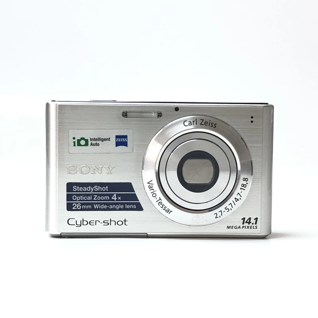 95新 Sony/索尼 W330银色贴膜 1410w像素出片色彩感好人白景浓