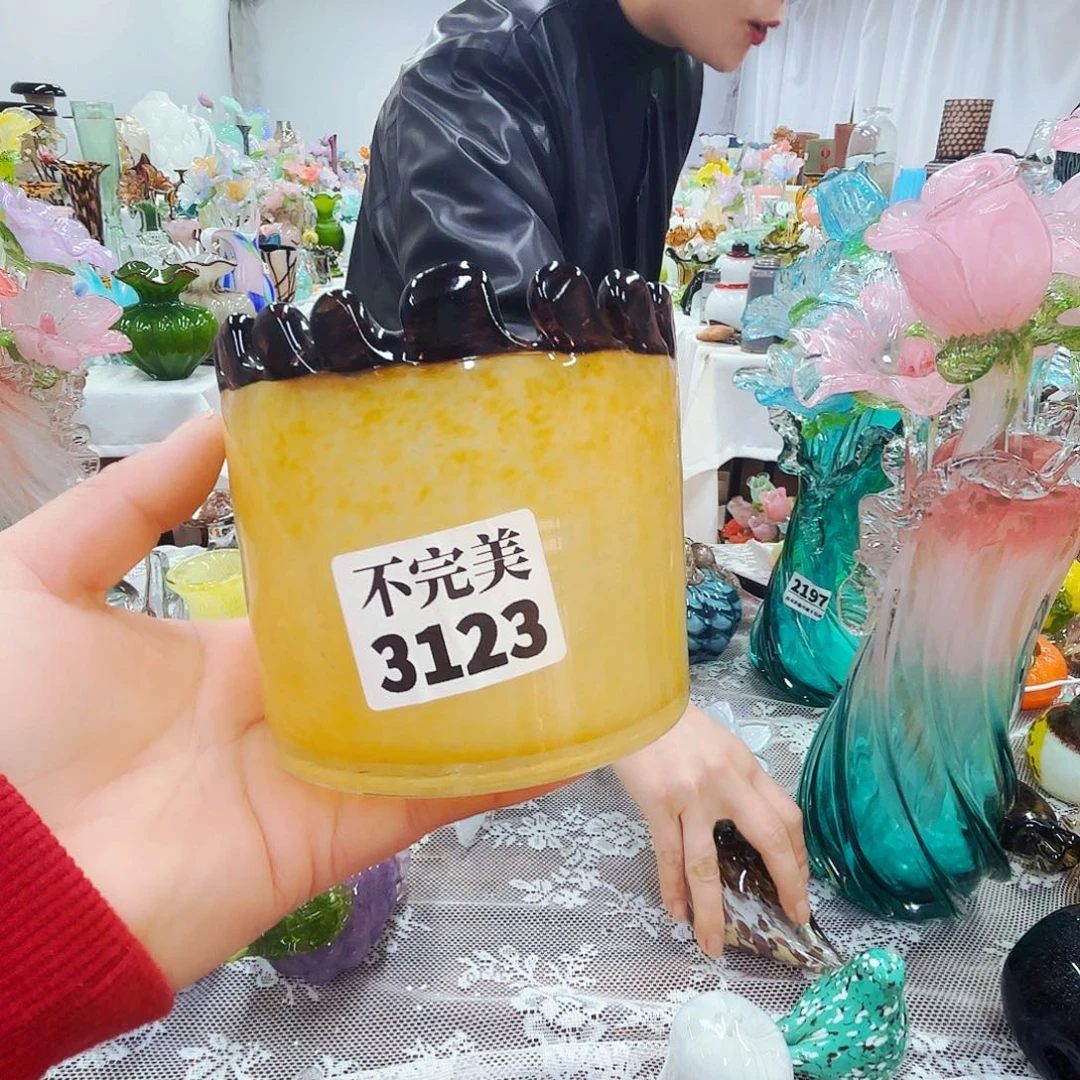 福利不退不换琉璃花瓶花器艺术品