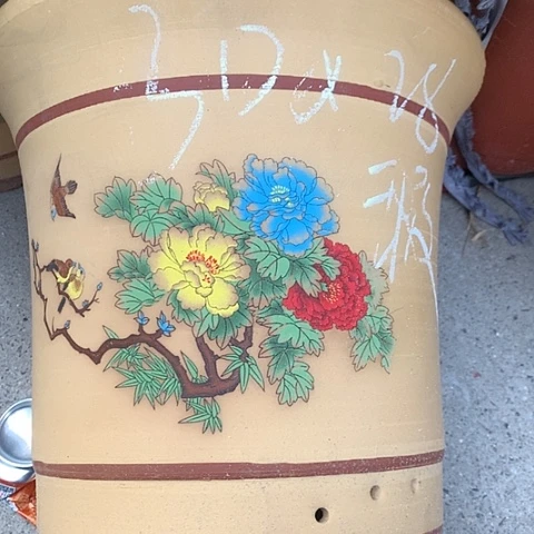 紫砂花盆紫砂等珍贵