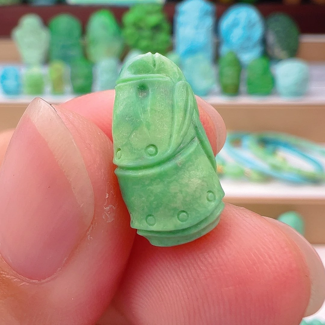 未镶嵌绿松石项链