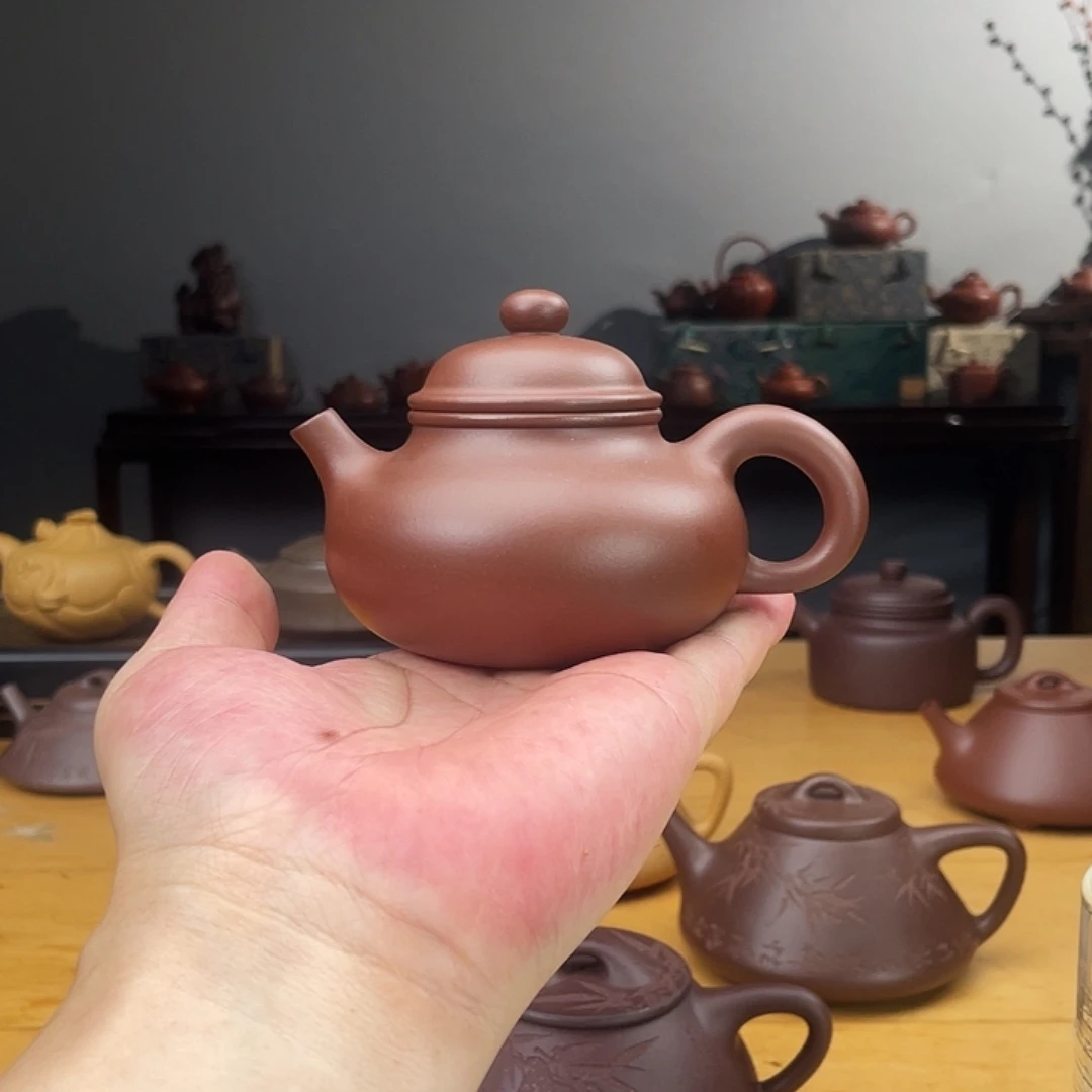 茶壶紫砂宜兴紫砂壶半手工