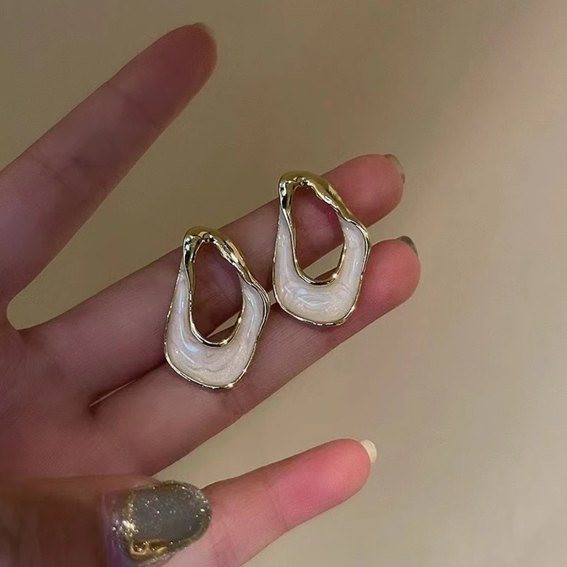 925银耳饰 韩版法式气质珍珠高级感爱心花朵百搭耳饰女耳环小众饰