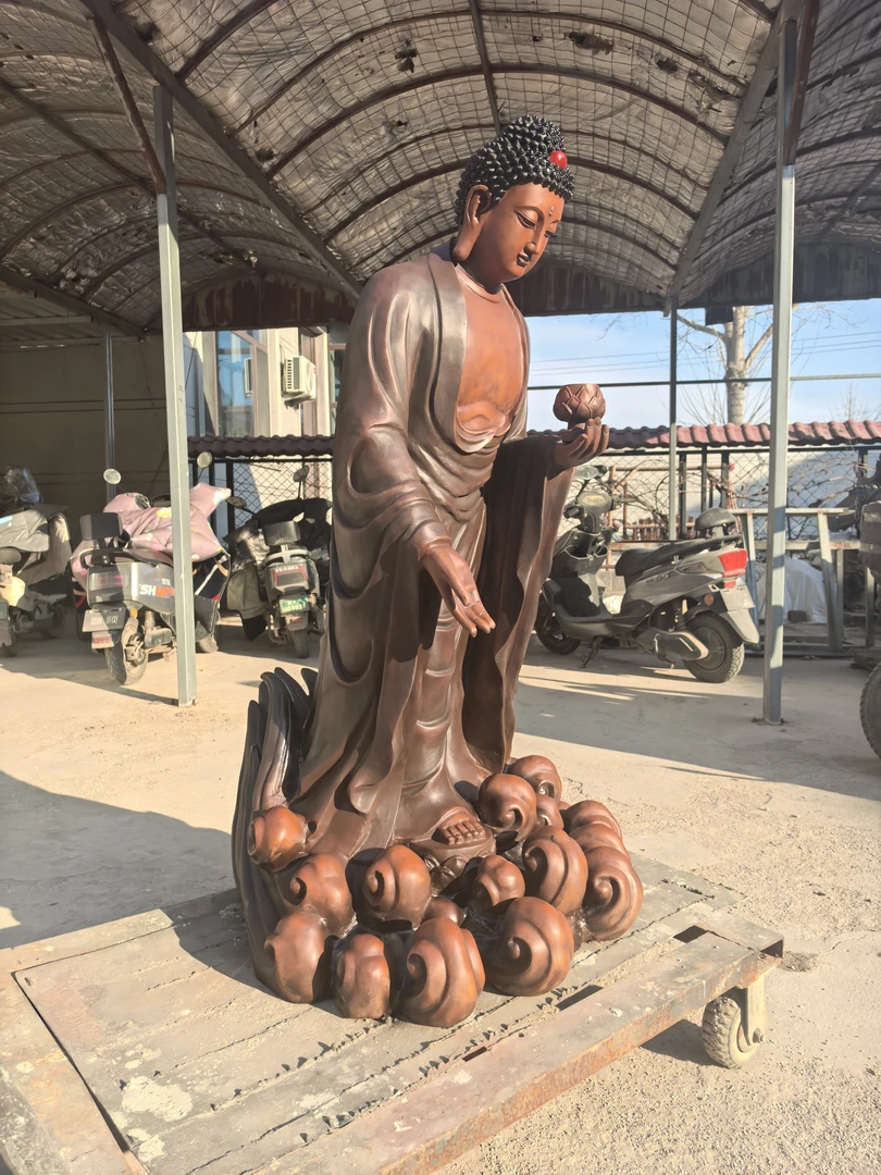 国潮创意佛像文玩摆件