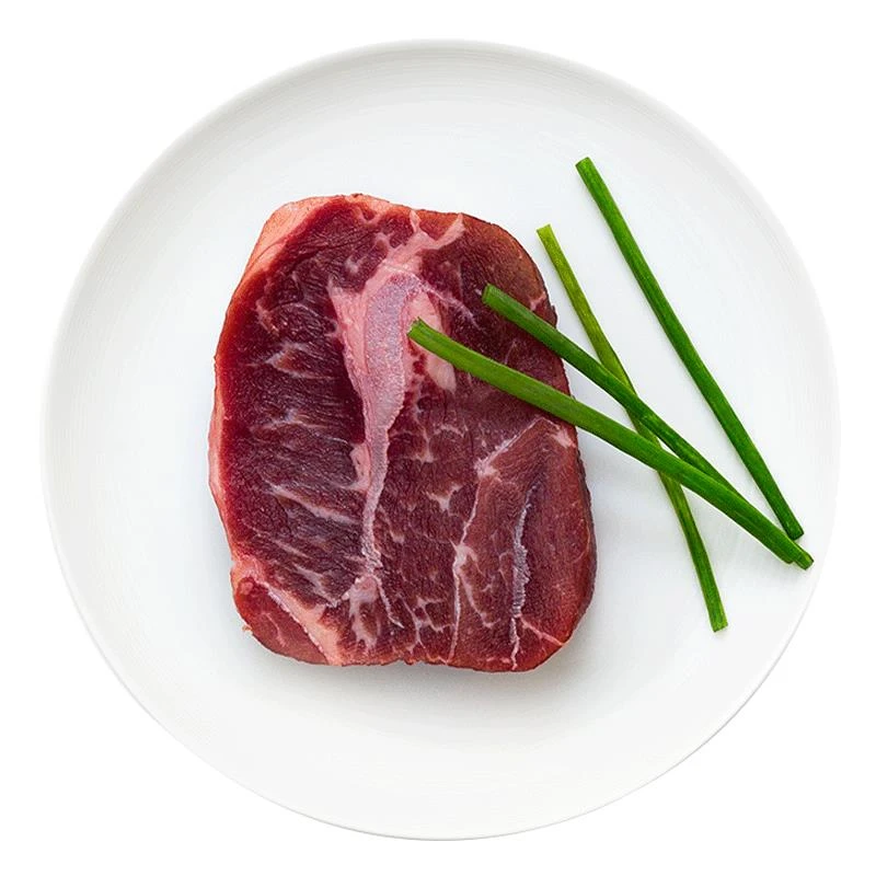 原切牛排【原切板腱】400g 北美安格斯牛排 细腻多汁高蛋白低脂