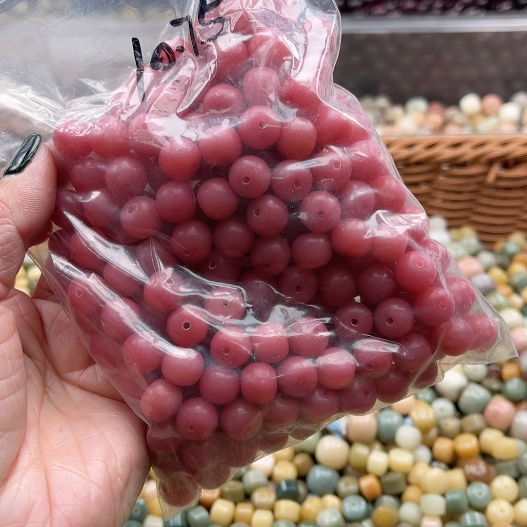 白玉菩提吊坠A/10mm/150颗