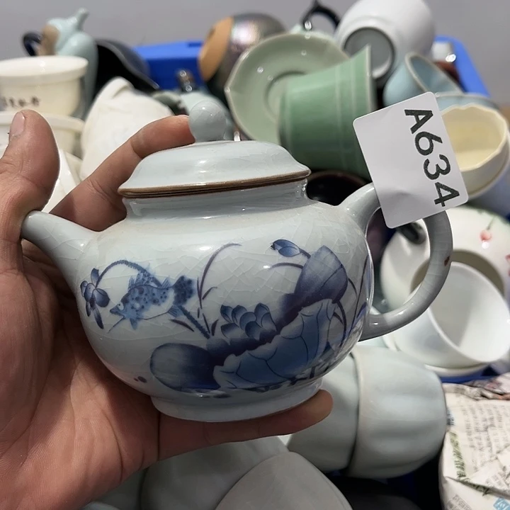 茶具默认微瑕瓷器、茶具、壶、摆件，介意勿拍