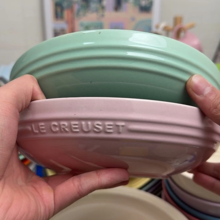 微瑕2个8英寸圆深盘