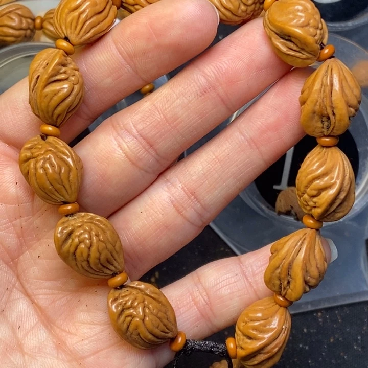 吊坠桃核秦岭龙纹桃核13尺寸