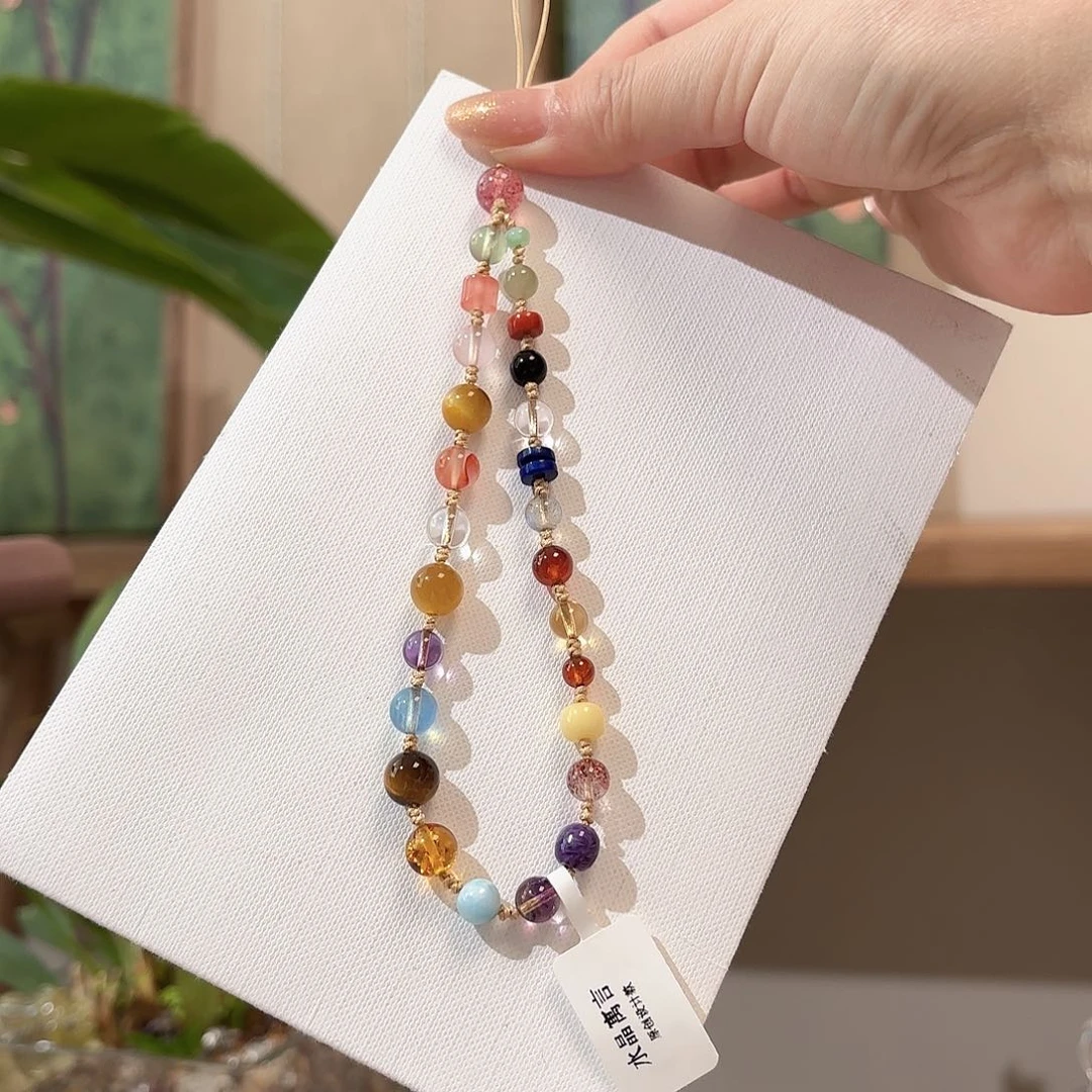 水晶手绳未镶嵌蓓设计款