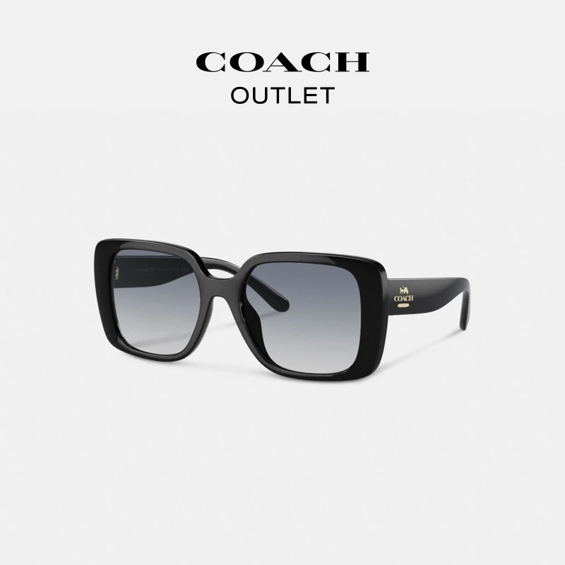 COACH/蔻驰奥莱 大尺寸方形框太阳眼镜