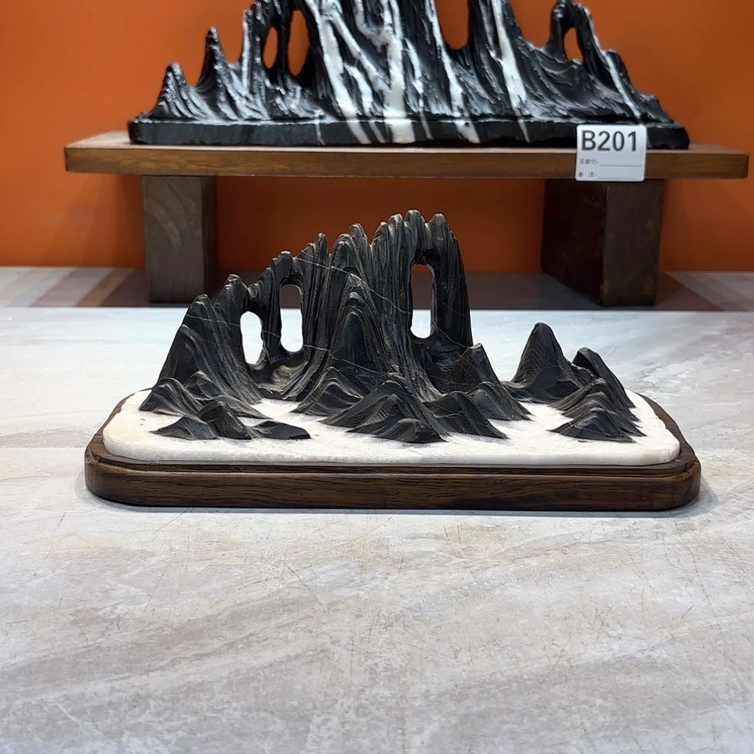 摆件梦***忆灵璧石奇石摆件