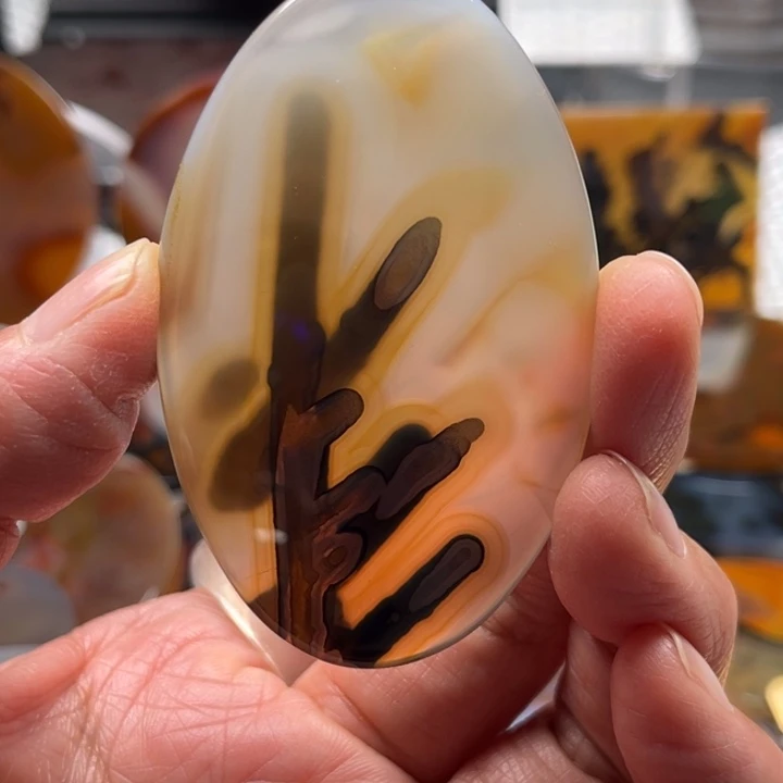 玛瑙/玉髓未镶嵌吊坠(不含链)