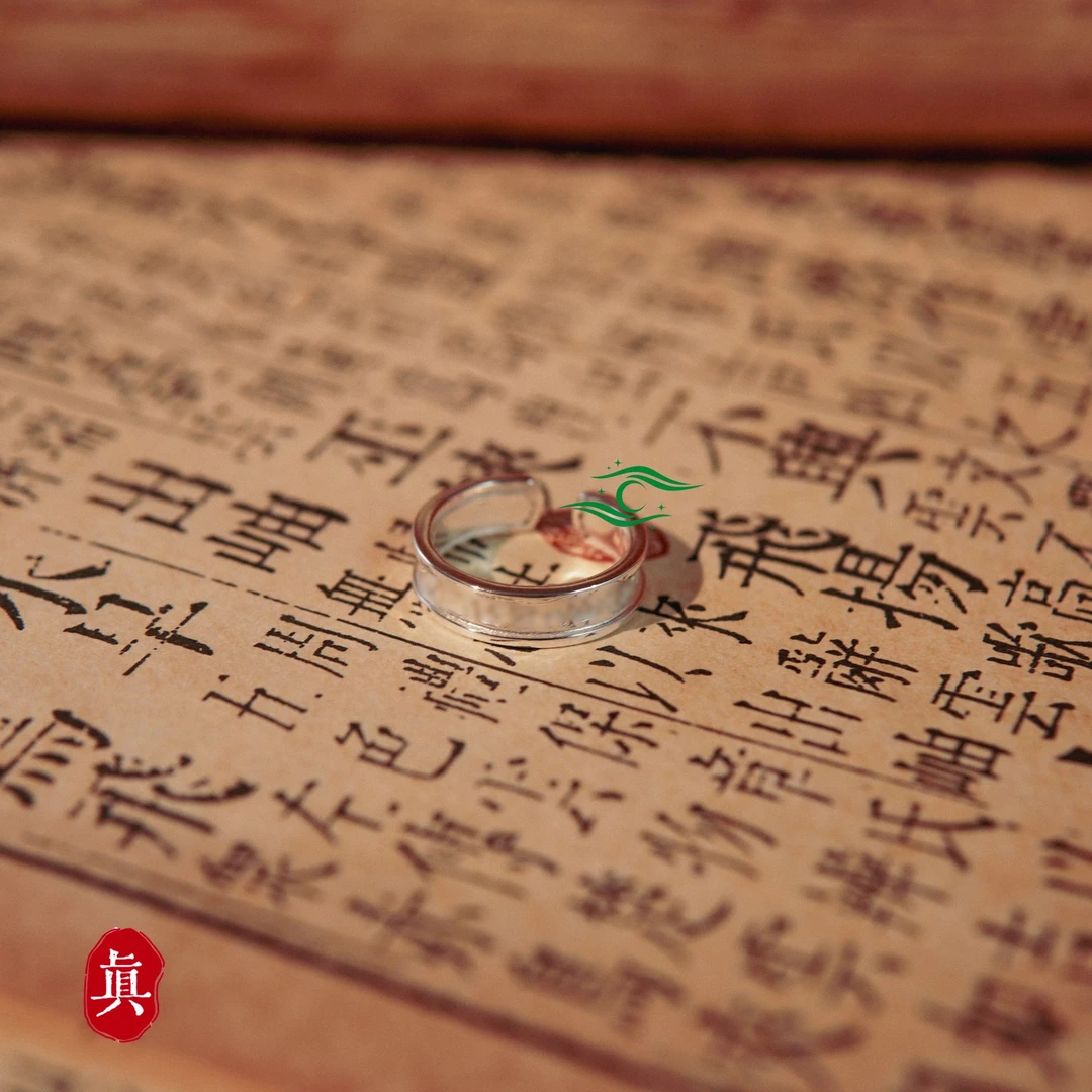 925银戒指 事业开口指环精致戒指 星