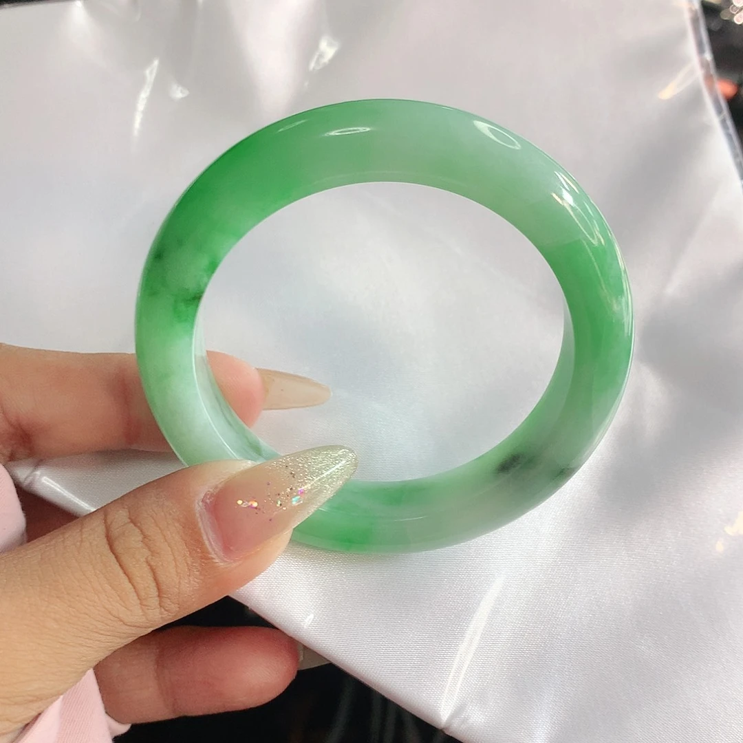 未镶嵌手镯翡翠解***p55圈1783