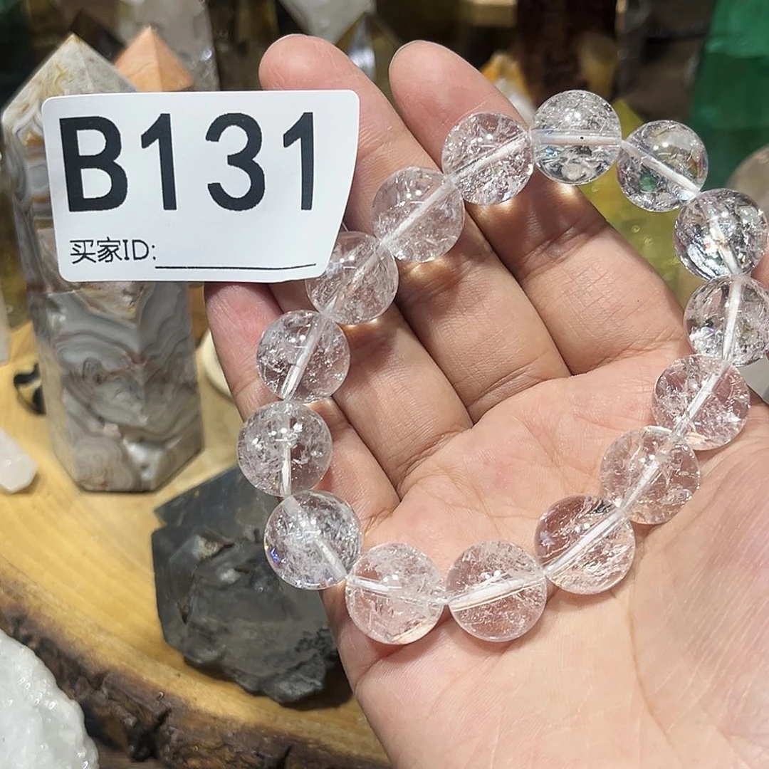 未镶嵌珠宝半成品水晶公***双拍三单发一个微瑕