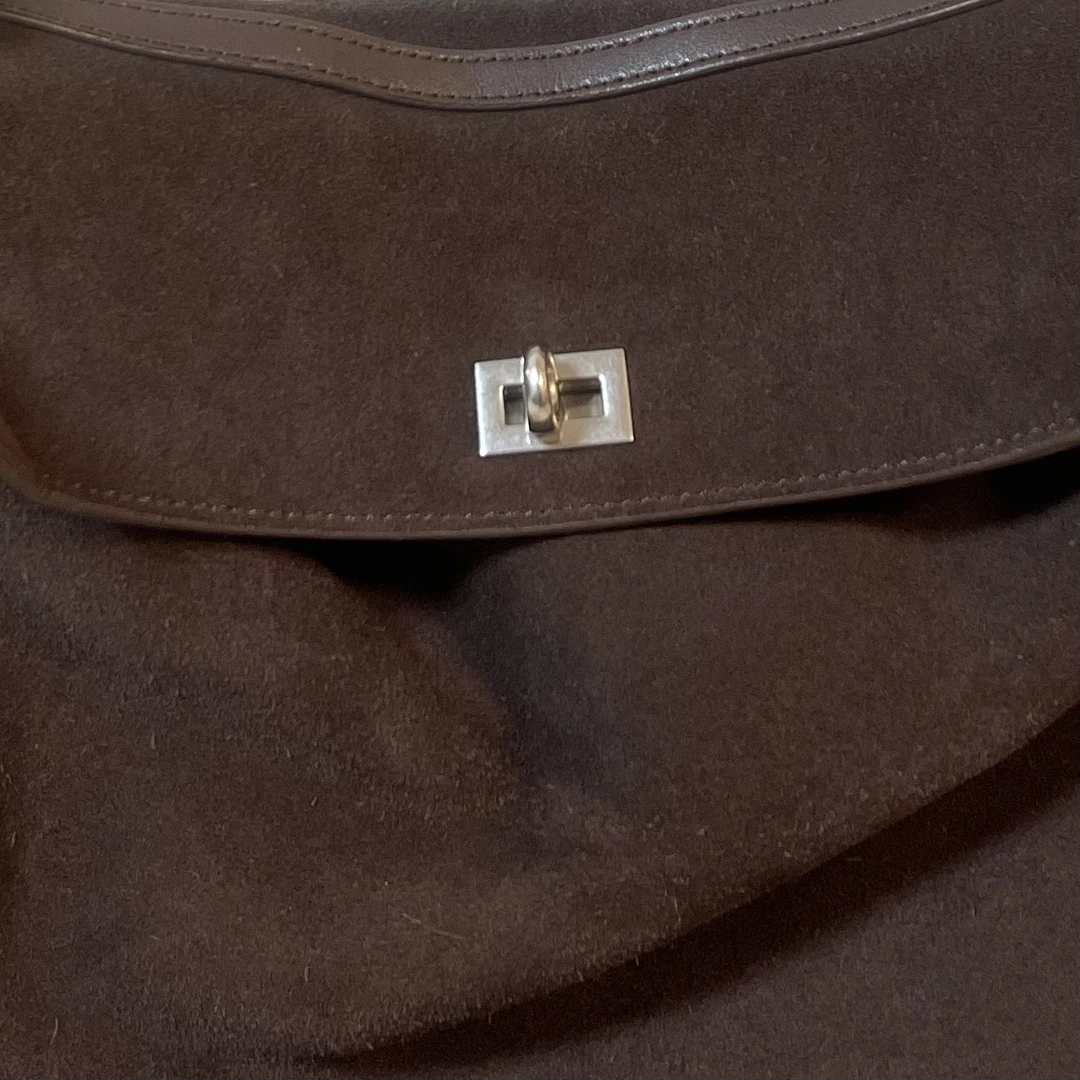 【MIA】25新款麂牛皮托特包美拉德中古包单肩包斜挎包轻奢女包