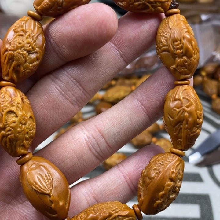 橄榄核手串/手链橄榄核雕工艺手串