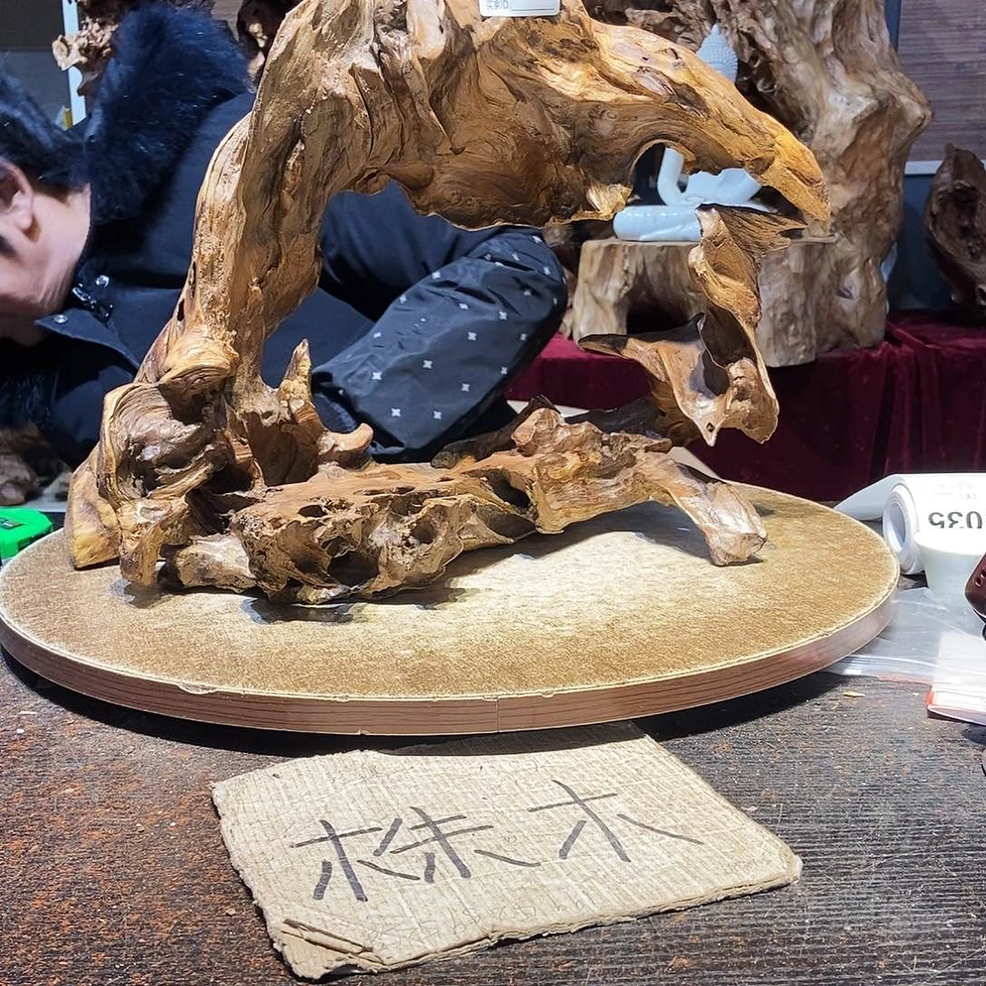 卿***033。株木随行根艺