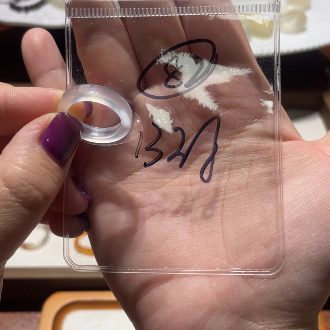 玛瑙/玉髓戒指未镶嵌