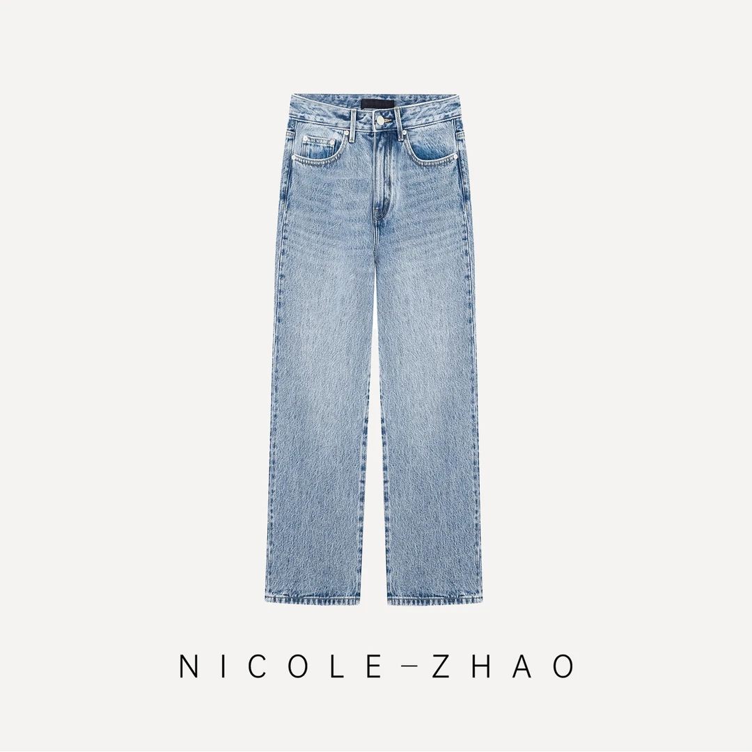 NZ0344/NZ0348(凡尔赛)【贵姐NICOLE】土耳其进口面料牛仔裤